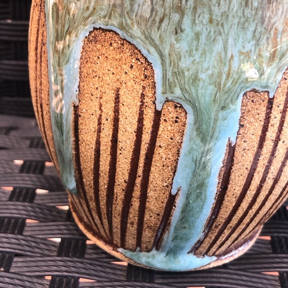 Drippy Mug in Tortoise Splash Glaze MazMar Studio Art Pottery - Picture 6 of 10